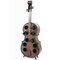 Vintiquewise Decorative 10 Bottle Wooden Cello Shaped Wine Rack 53 Inch Floor Violin QI003607L - alternate 3